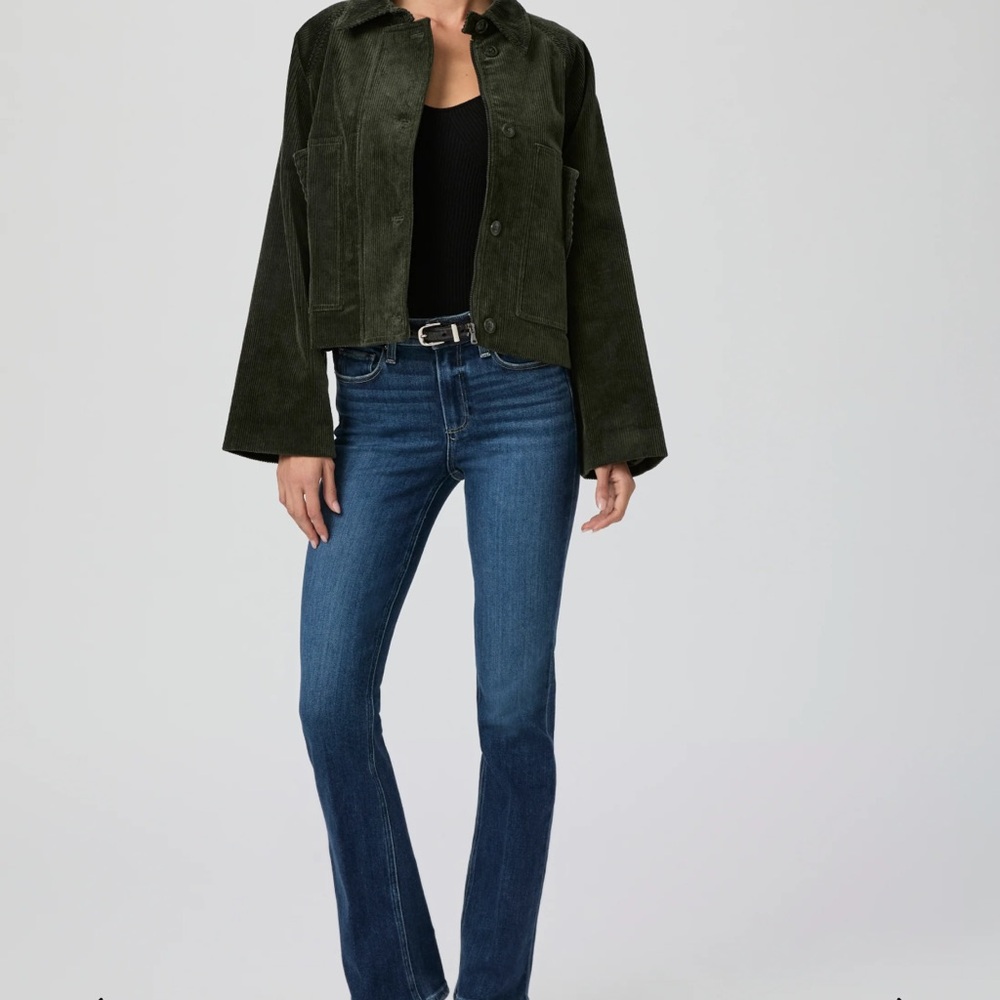 PAIGE Blue Boot Cut Jeans Classic Style